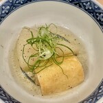 川田 - 2021.11.  聖護院大根と油揚げの炊き合わせ