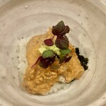 川田 - 2021.11.  鯛の胡麻和えの飯蒸し