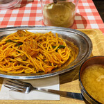 Supagetti no pancho - ナポリタン(並盛400g)＝760円 税込