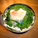 肴と酒 げのげ - ニラ玉