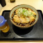 トキ松 - 錦爽鶏の唐揚げそば 温