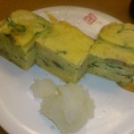回転寿司　喜楽 - うなぎと山芋の玉子焼き