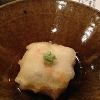 ぎんざ 一二岐 - 揚げごま豆腐