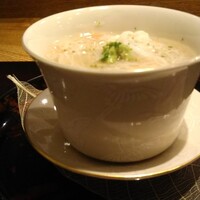 祇園 にし - 雲子の蕪蒸し蟹あんかけ