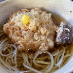 季より - 温かいお蕎麦に載せるとじゅーっと音