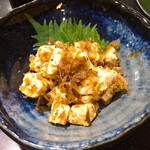 三酉屋 - クリームチーズおかか和え550円