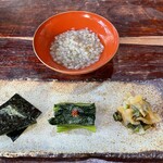 季より - 蕎麦がゆ