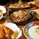 Okonomiyaki To Fugu No Mise Shou - 料理集合_コースの一部
