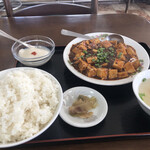 江南飯店 - 麻婆豆腐定食　700円