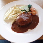 カフェ サッシュ - ハンバーグのランチ
