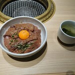 日本橋 焼肉 正剛 - 炙りロース丼ランチ1,400円 202112