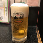 壱州苑 - 生ビール♪ 500円