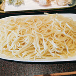 手打ち蕎麦 三乗 - 柚子切り大盛り