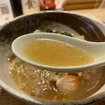 素揚げ酒場 大阪あげ鳥 一 - 当然鶏出汁ですよ