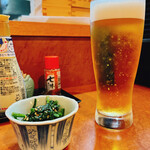 あら川 - 生ビール