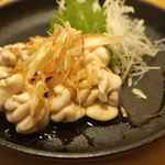 食卓 - 雲子のポン酢は旨し