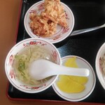 Fukurin - 日替りランチB麻婆豆腐＋鶏唐揚（２コ）定食