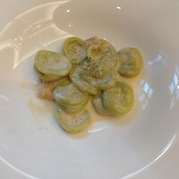 スプレンディード - オレキエッテパスタのポルチーニソースペコリーノロマーノ