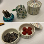 旅亭半水廬 - 塩昆布＆梅干し