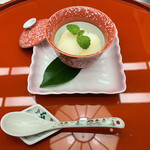 旅亭半水廬 - 箸休：柚子グラニテ ミント 刻み柚子