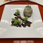 旅亭半水廬 - 強肴：このしろ酢 バルサミコ酢