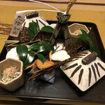 山荘 天水 - 八寸