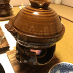 山荘 天水 - 土鍋