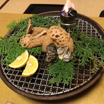 山荘 天水 - 揚げ物