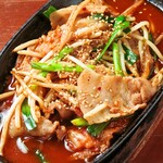 ◆Stir-fried pork kimchi