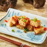 大根餅のXO醤炒め