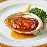 あわびの醤油煮込み