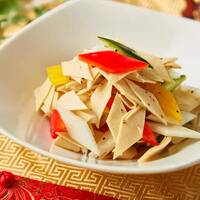 干し豆腐の和え物