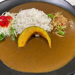 スープカリー オーヤン - チキンカレーのアップ