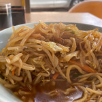 朝日屋 - 酸っぱいスープに麺たっぷりつけて！(^^)