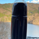 朝日屋 - お土産につけ麺のつけ汁❣️これにラー油入れて、つけ麺食べるのがめちゃくちゃ旨い❣️❣️クセになるー(^^)1リットル900円‼️