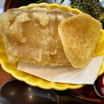 御料理 ひさまつ - 焼き芋天 くわい煎餅