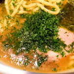 会津ラーメン 和 - 青じそたっぷり！