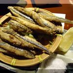 子持ちきびなごの唐揚げ