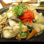 芋蔵 - 長崎　皿うどん￥760