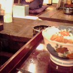 北海道料理　炉ばた - 落語の様子