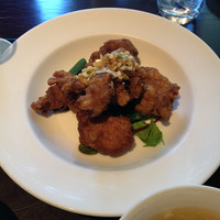過門香 赤坂溜池山王店 - 週替わり定食（12/17-21)；油淋鶏（ユーリンチー）