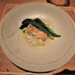 センティウ - 甘鯛　百合根　黒キャベツ　ジャスミンライス