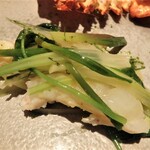 センティウ - 草履海老　島辣韭　フェンネル