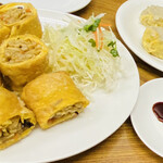 華風料理一芳亭 - 春巻き美味しそうでしょ？