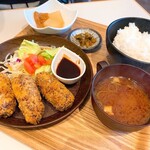 Kicchin Kazu - チーズ入メンチカツ定食