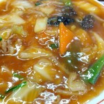 金丸本店 - 中々のボリュームの中華丼！