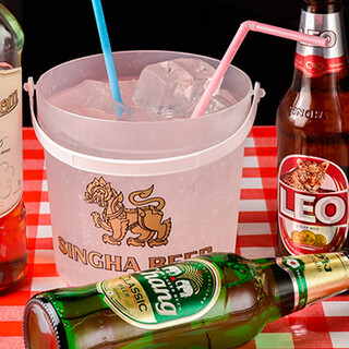 Lots of drinks to enjoy with Thai Cuisine, including Thai beer and cocktails ◎
