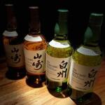 Yakiniku Gyuurin - ジャパニーズウイスキーの他、ワインや日本酒を多く取り揃えております！
