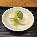かわ広 - 白菜と胡瓜の浅漬