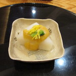 玄斎 - 聖護院かぶらのふろふき 柚子味噌